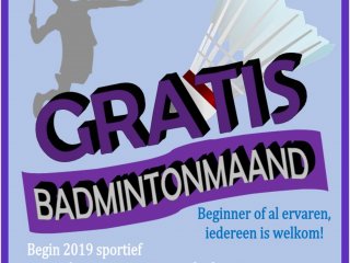 Kom naar badminton!
